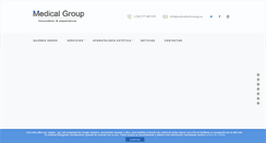Desktop Screenshot of medicaltechnology.es